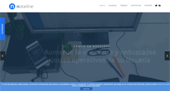 Desktop Screenshot of notarline.com